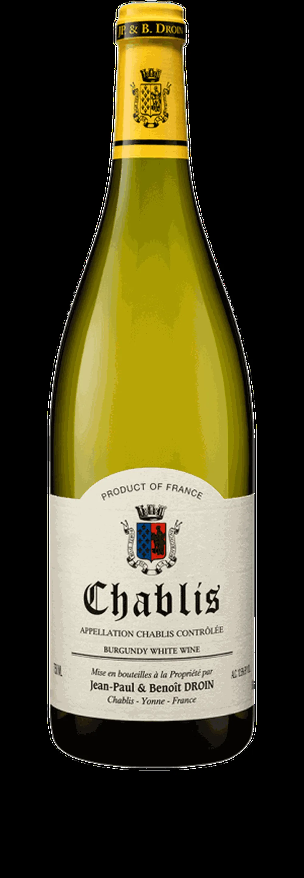 Vinho Chablis Jean Paul Droin — Foto: Divulgação