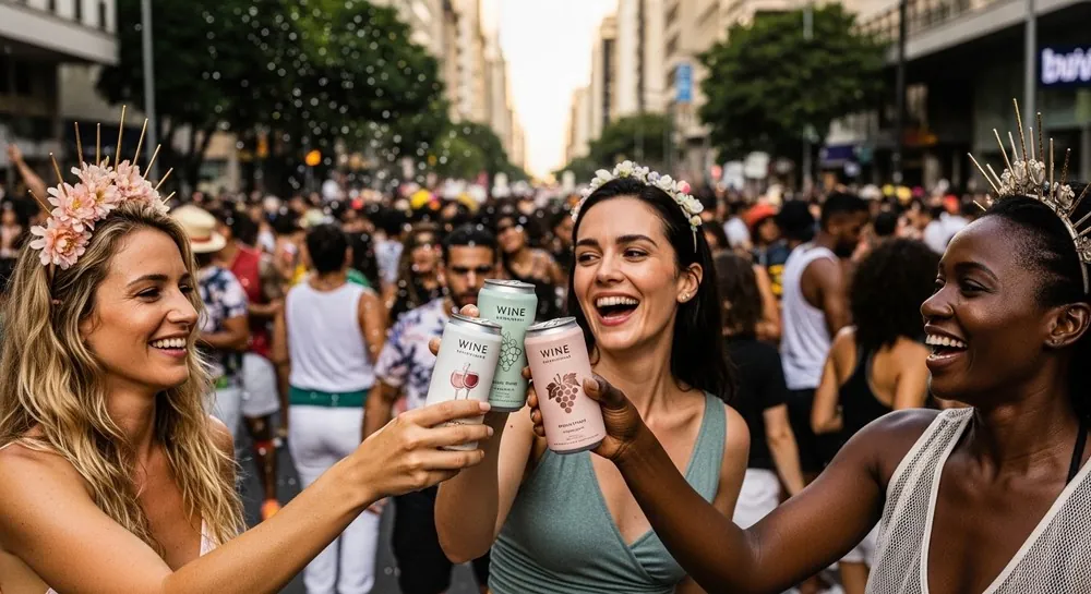 O vinho certo para cada tipo de Carnaval: do bloquinho ao sofá — Foto: Reprodução/ Instagram