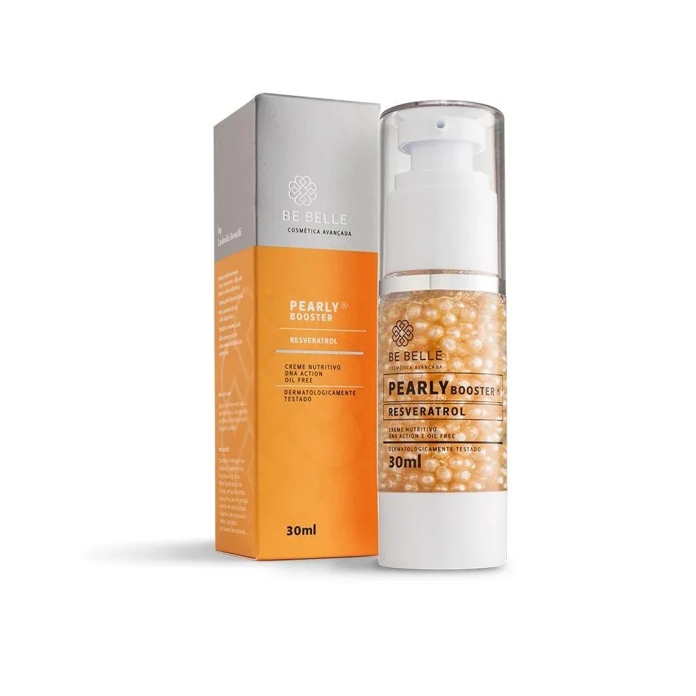 Be Belle Sérum Pearly Booster Resveratrol Antissinais — Foto: Divulgação