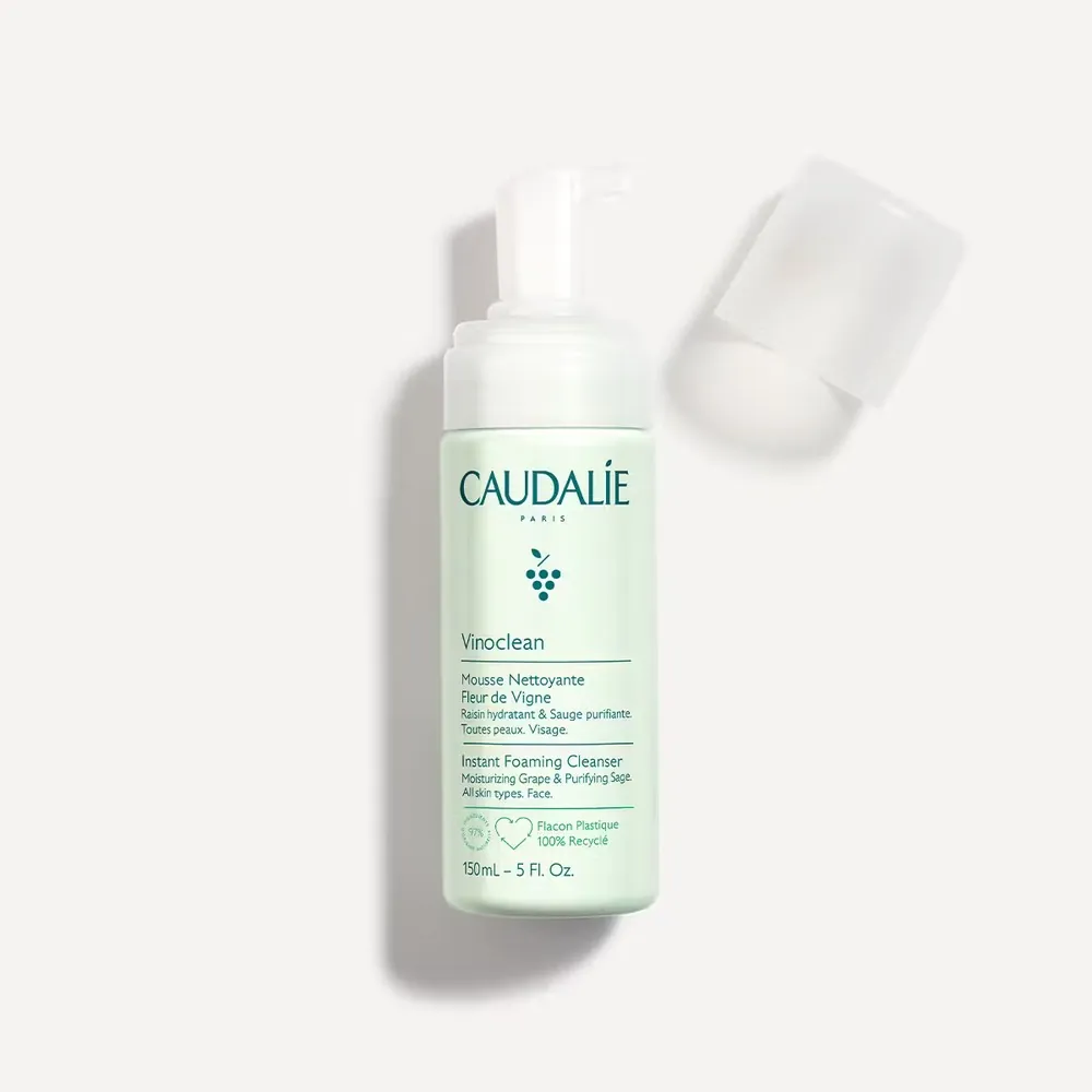 Caudalie Vinoclean Espuma de Limpeza — Foto: Divulgação