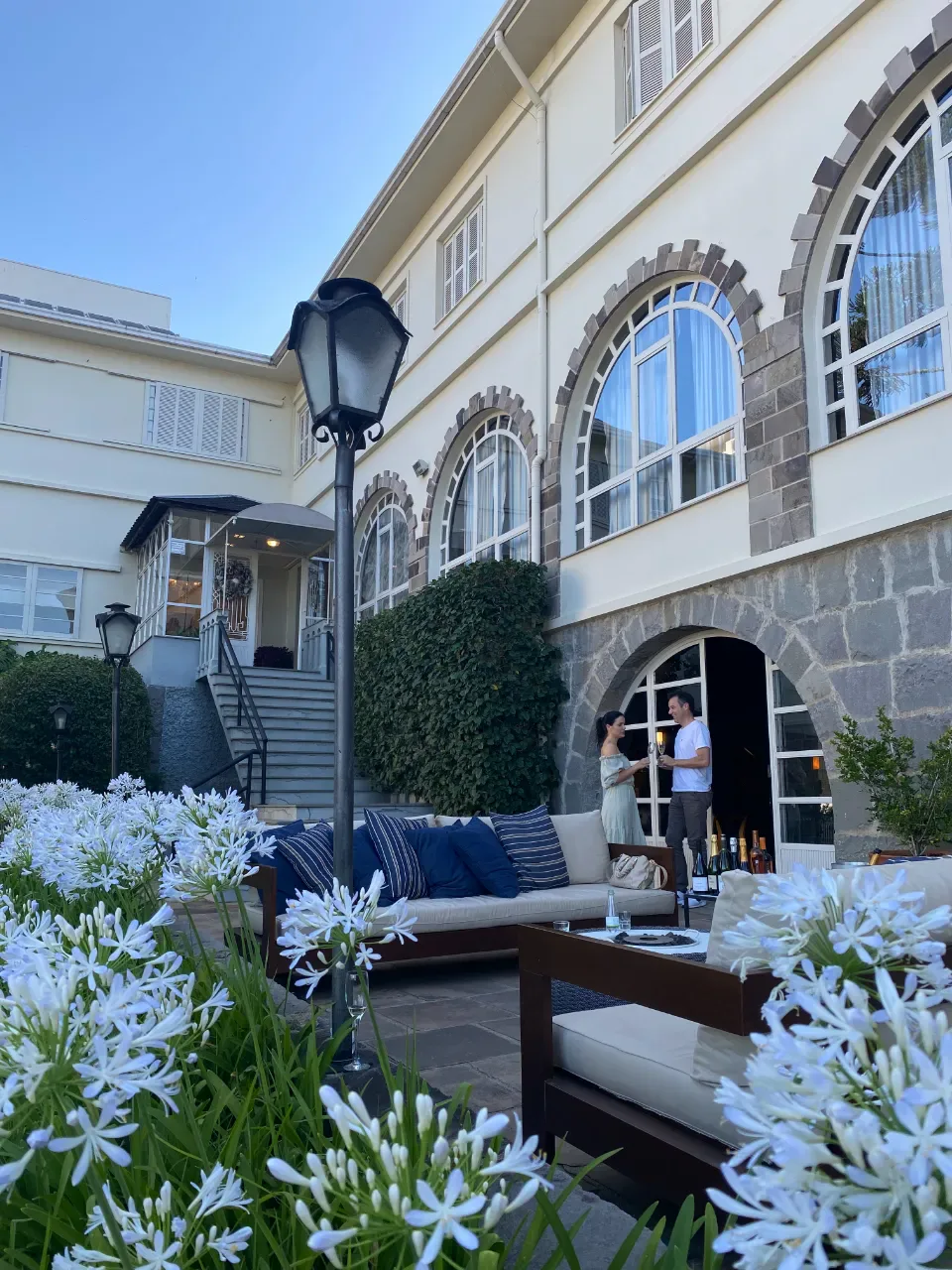 Check-in no Hotel Casacurta · Garibaldi