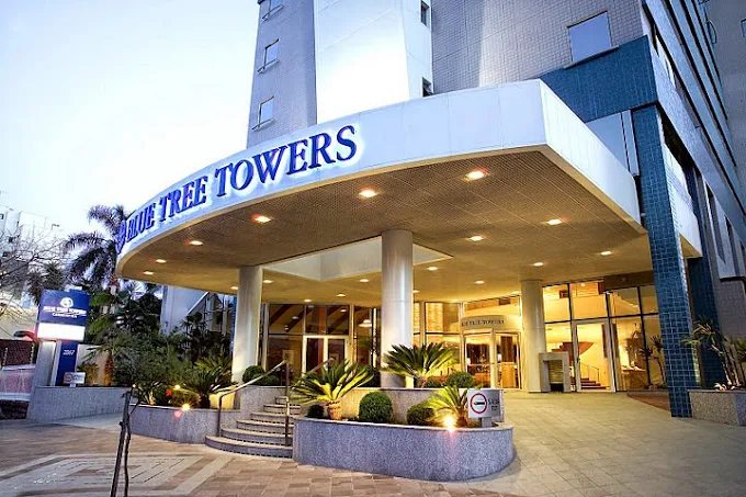 Check-in no Hotel Blue Tree Towers · Caxias do Sul